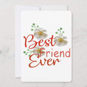 Best friend forever holiday card