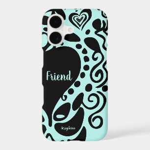 Best Friend "Friend" Half Trendy Pattern