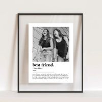 Best Friend Fun Dictionary Definition with Photo
