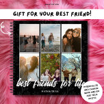 Best Friend Gift For BFF birthday christmas  Photo Notebook<br><div class="desc">Introducing our Black Notebook featuring photo collage of you and your best friend's photos, the perfect and thoughtful way to capture and cherish all your favourite memories with your bestie! This notebook is not just any ordinary notebook – it's a personalised keepsake that celebrates the special bond between you and...</div>