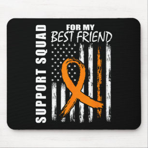 Best Friend Gifts Multiple Sclerosis Flag Support  Mouse Pad