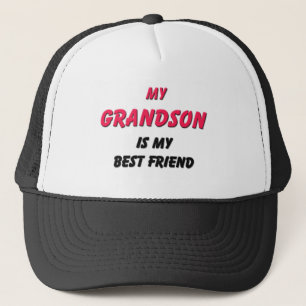 Best Friend Grandson Trucker Hat
