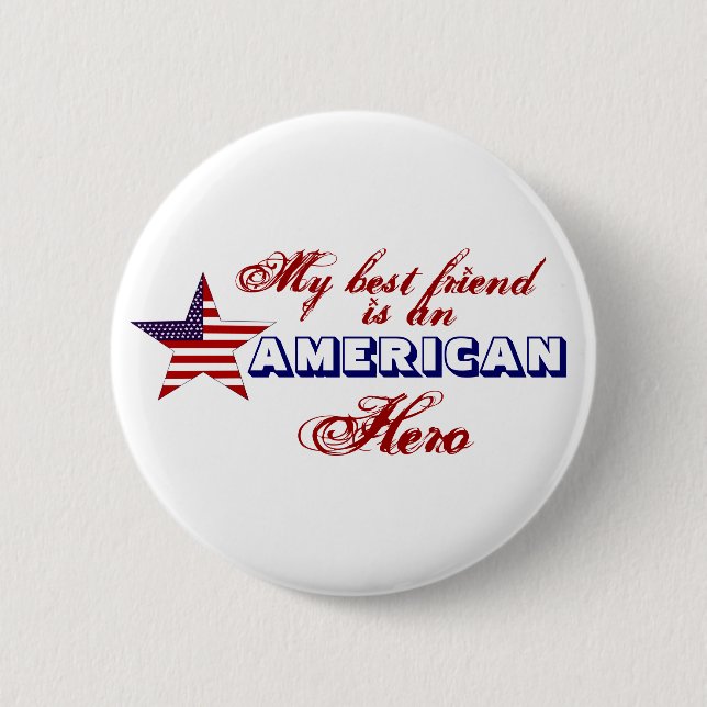 BEST FRIEND  HERO BUTTON (Front)