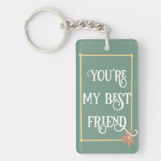 Best friend key chain
