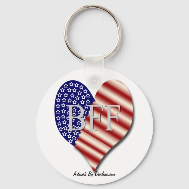 Best Friend Key Ring (Front)