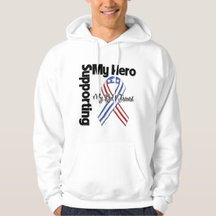 Best Friend - Military Supporting My Hero Hoodie