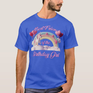 best friend of the Birthday Girl retro T-Shirt