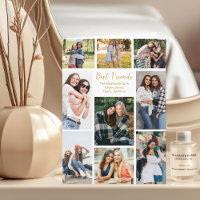 Best Friend Photo Collage Customisable Message