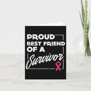 Best Friend Survivor Breast Cancer Support Gift Card