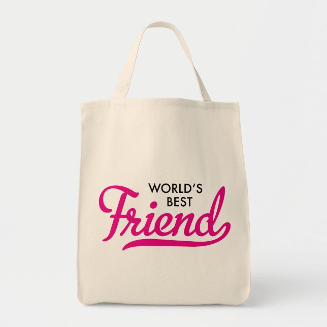 best friend tote bag (Front)