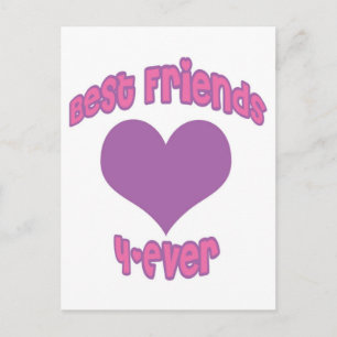 Best Friends 4-Ever Postcard