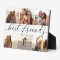 Best Friends 6 Photo Collage Plaque
