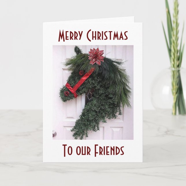 BEST FRIENDS AND MEMORIES SPECIAL CHRISTMAS CARD (Front)