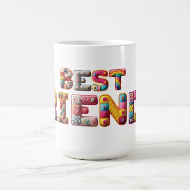 Best Friends Arts and Crafts coffee mug (Center)