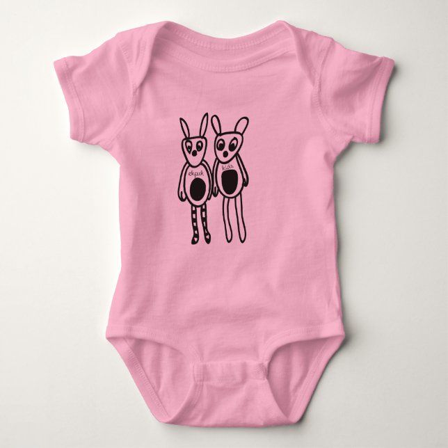 Best  Friends Baby Bodysuit (Front)