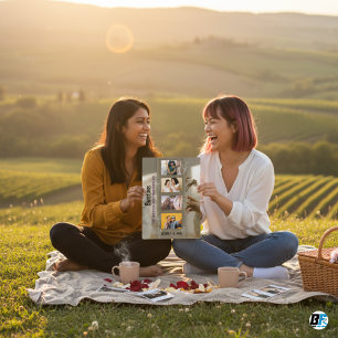 Best Friends   Bestie Photo Collage  Plaque