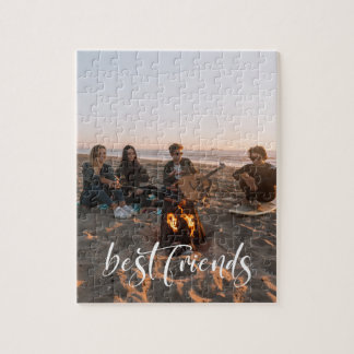 Best Friends Besties BFF Photo Keepsake Jigsaw Puzzle