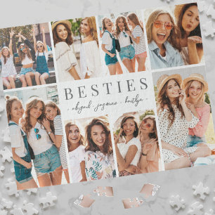 Best Friends Bestites Photo Collage Jigsaw Puzzle