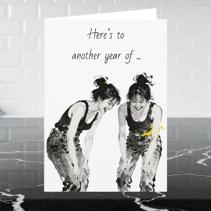 Best Friend's Birthday Humor Card