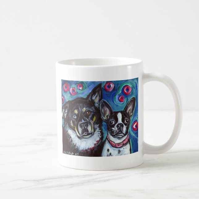 Best Friends Bruno & Fergie Coffee Mug (Right)