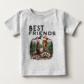 Best friends camping baby T-Shirt