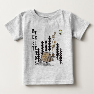 Best friends camping baby T-Shirt