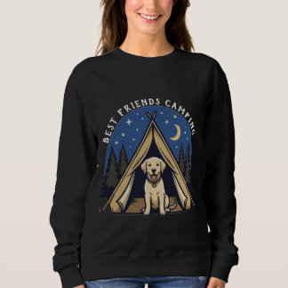 Best friends camping sweatshirt