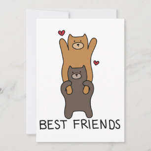 Best friends card