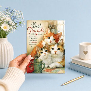 Best Friends Close At Heart Always Card