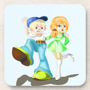 Best Friends Coaster - Your Colour - Text