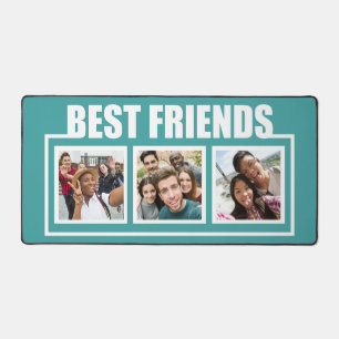 Best Friends custom photos & colour Desk Mat