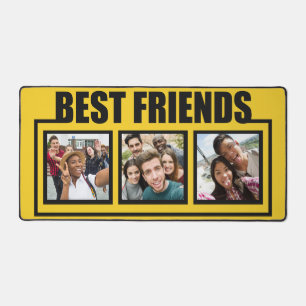 Best Friends custom photos & colour Desk Mat