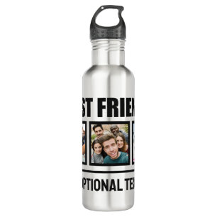 Best Friends custom photos & text 710 Ml Water Bottle