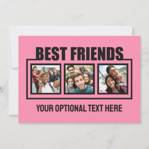 Best Friends custom photos, text & colour