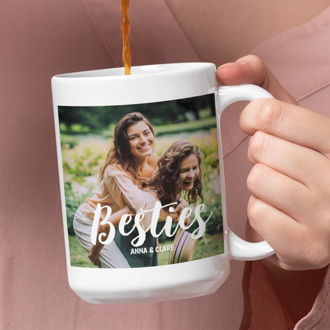 Best Friends Customised Photo Collage Coffee Mug (Creator Uploaded)