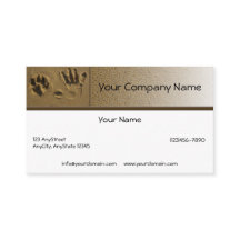 Best Friends Dog Paw and Hand Print