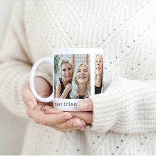 Best Friends Don't Let You Funny Photo Mug