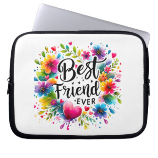 Best Friends Ever – Cute & Fun Gifts to Celebrate  Laptop Sleeve