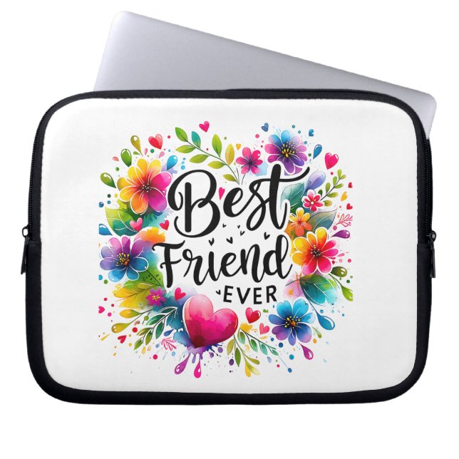 Best Friends Ever – Cute & Fun Gifts to Celebrate  Laptop Sleeve (Front)
