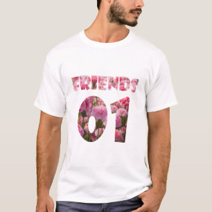 Best Friends for 3 - Friends T-Shirt