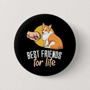 Best Friends For Life 6 Cm Round Badge