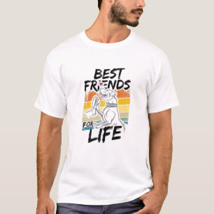 Best Friends For Life Boxer Dog T-Shirt