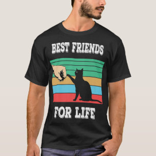 Best friends for life, cat mum, cat dad, cat Premi T-Shirt