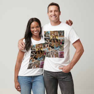 Best Friends Forever 11 Photo Collage Friendship T-Shirt