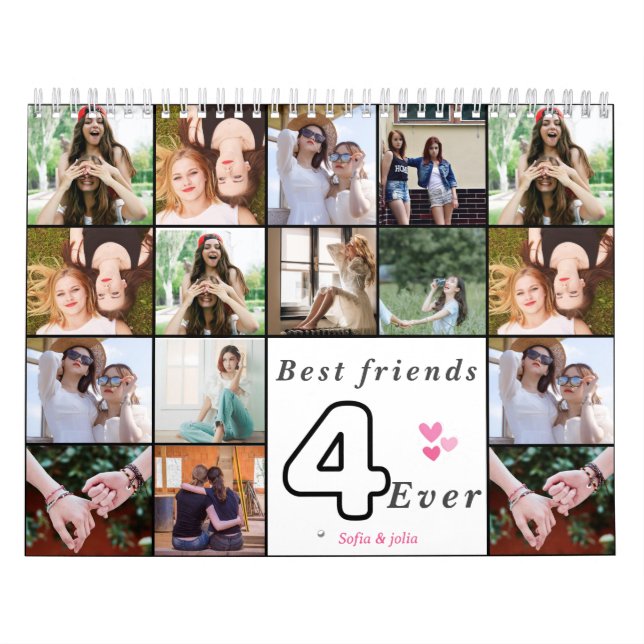 Best Friends Forever 2026 Calendar – Custom Photo  (Cover)