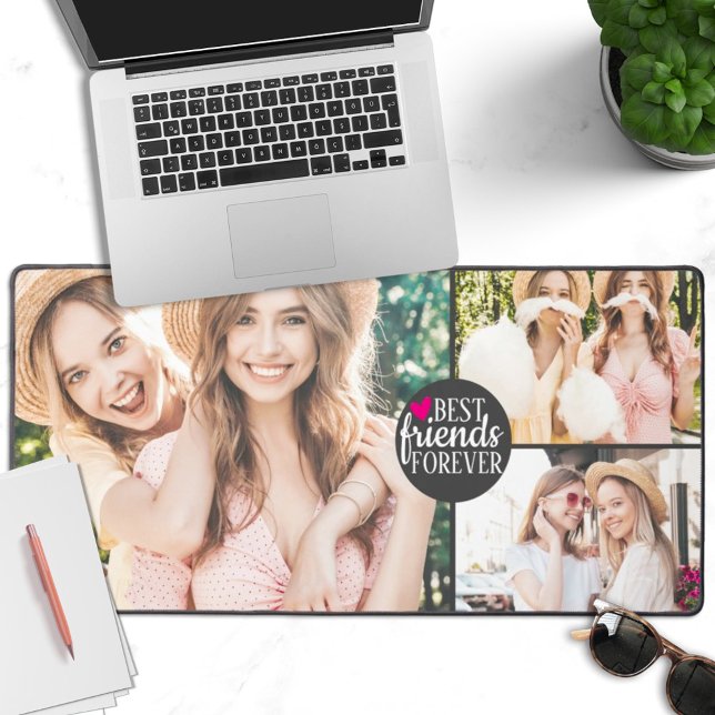 Best friends forever 3 pictures desk mat (Creator Uploaded)