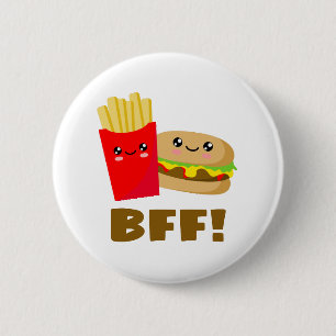 Best Friends Forever 6 Cm Round Badge
