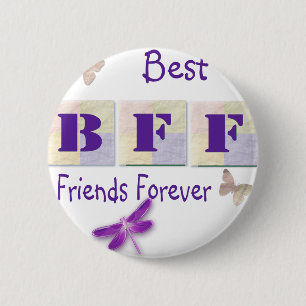 Best Friends Forever 6 Cm Round Badge