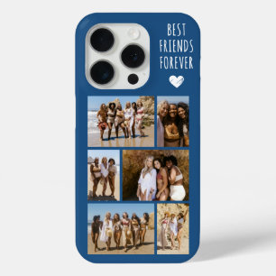 Best Friends Forever 6 Photo Blue iPhone 15 Pro Case