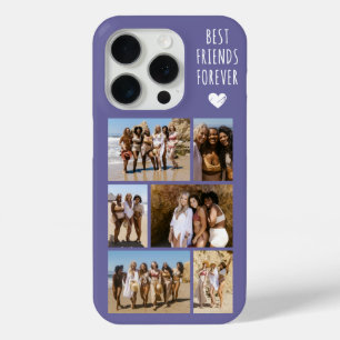 Best Friends Forever 6 Photo Purple iPhone 15 Pro Case